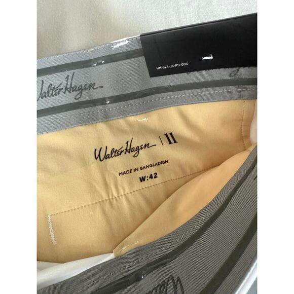 NWT Walter Hagen Men's White Performance 11 9" Golf Short Size 42 - Picture 5 of 7